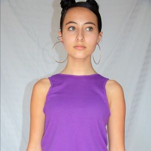 PURPLE TANK TOP 💜💟